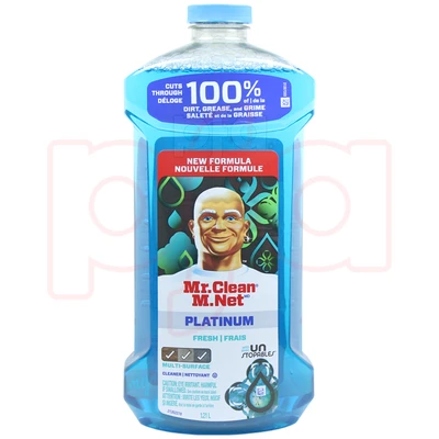MC40U, Mr. Clean Cleaner 40.56oz (1.2L) With Unstopables Fresh Scent, 030772198765