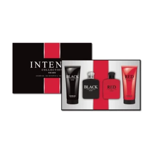88546, Men's 4pcs XL Set Intense 4.1fl.oz/120ml×2 Body Lotion + 3.3fl.oz/100ml×2 EDP, 191554885462
