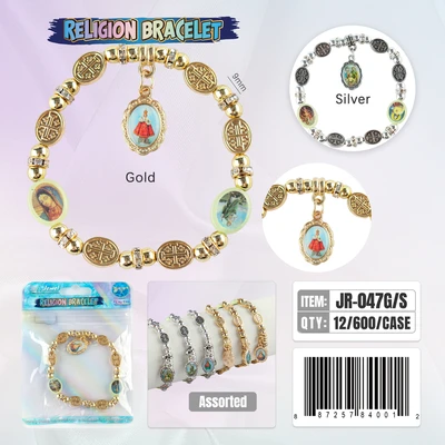 JR-047, Crystal Religion Bracelet, 887257840012