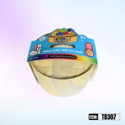 TB307, Ralex Squishy Dumplings Glitter & Glow Gold 6.7", 887258013071