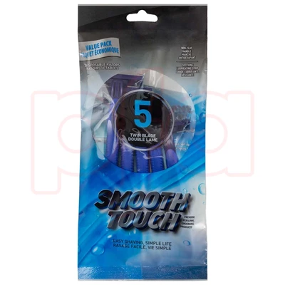 67111, Smooth Touch Razor Twin Blade 5PK, 191554671119