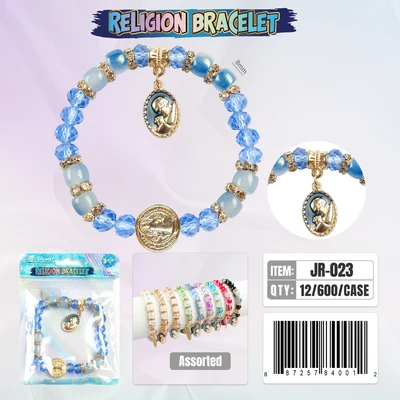 JR-023, Crystal Religion Bracelet, 887257840012