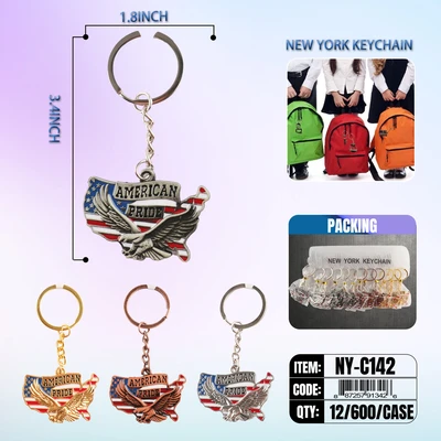 NY-C142, NY key chain, 887257913426