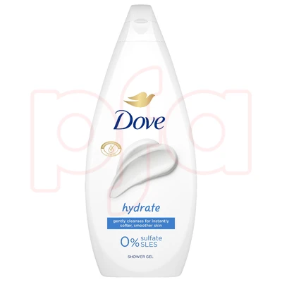 DBW720-H, Dove Body Wash 720ml Hydrate, 8720181466359