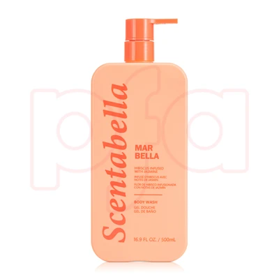 60696, Scentabella Body Wash 16.9oz/500mL  Mar Bella, 191554606968