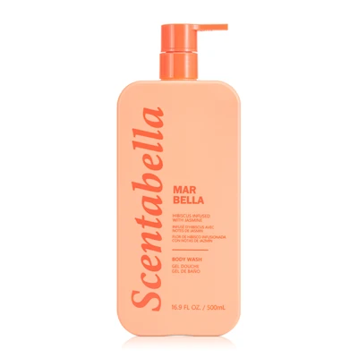 60696, Scentabella Body Wash 16.9oz/500mL  Mar Bella, 191554606968
