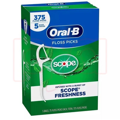 OBPICK-375, Oral-B Burst of Scope Loss Picks 375CT, 300410108755
