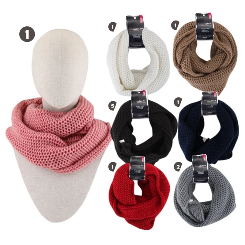 Insulated Infinity Scarf Solid