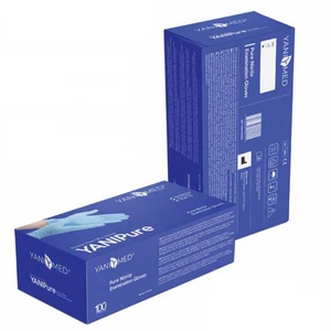 GL-NXL100, YaniPure Nitrile Gloves 100CT X-Large #YANPURE000XLC