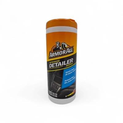 AA25AD, Armor All Detailer Wipes 25ct Interior
