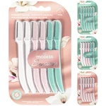 67222, Modess Eyebrow Razor 6Pack, 191554672222