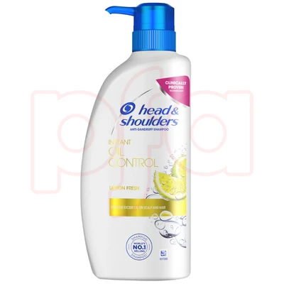 HSS480P-OCL, Head & Shoulders Shampoo 480ml w/ Pump Oil Control Lemon, 4902430556392