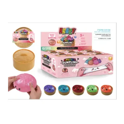 OL84148, Krazy Surprise Squishy Dumpling Sparkle, 191554841482