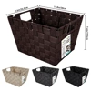 38315, Ideal Home Weaving storage basket 11.8x9.6x7.6 inch, 191554383159