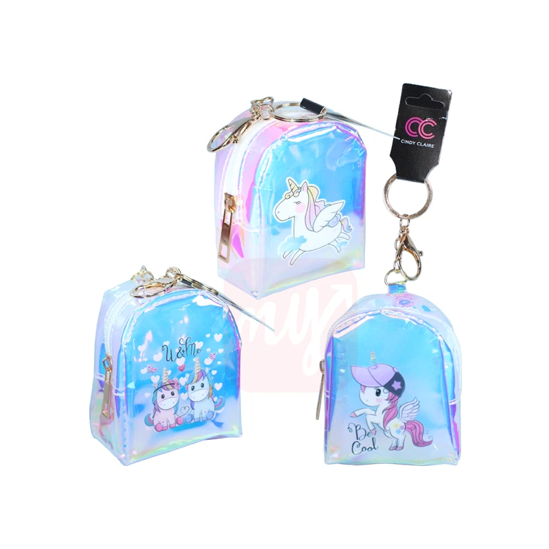 CC Keychain Coin Purse Shiny Unicorn