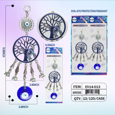 EV14-013, EVIL-EYE PROTECTION PENDANT, 887257870019