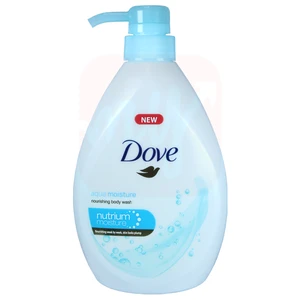 DBW169PAM, Dove Body Wash 16.9oz w/ Pump Aqua Moisture, 8934868154297