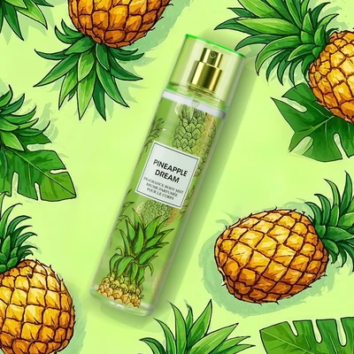 88622, Women's Fragrance Body Mist 8oz  PINEAPPLE DREAM, 191554886223