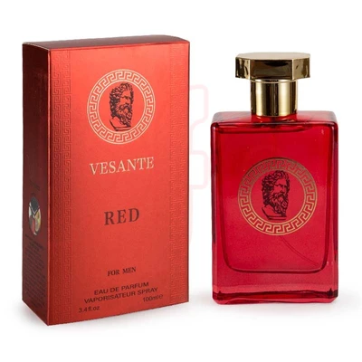 89708, Men's EDP 3.4oz VESANTE RED, 191554897083