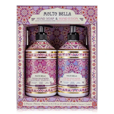 60742, Molto Bella Hand soap & Lotion set 21.3 FL OZ Fresh Lavender, 191554607422