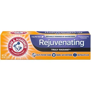 AHTP121TRR, Arm & Hammer 4.3oz/121g Toothpaste Truly Radiant Rejuvenating, 3320000016