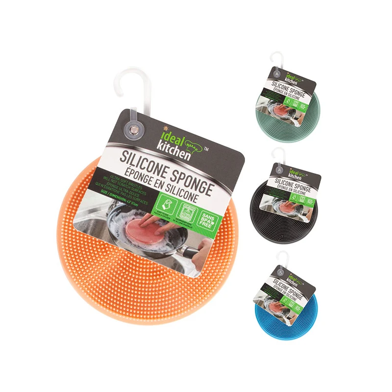 Ideal Kitchen Silicone Sponge Round