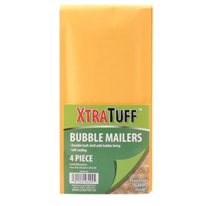46204, XtraTuff Bubble Envelope 4x8in 4PK, 191554462045