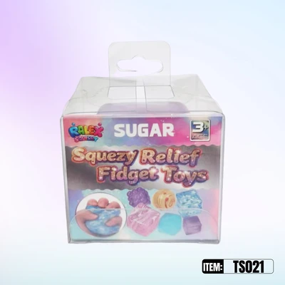 TS021, CUBE Squezy Relief Fidget Toys, 887258020215