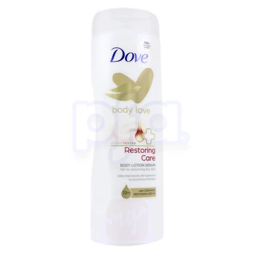 DBL400RC, Dove Body Lotion 400ml Restoring Care, 8720181170607