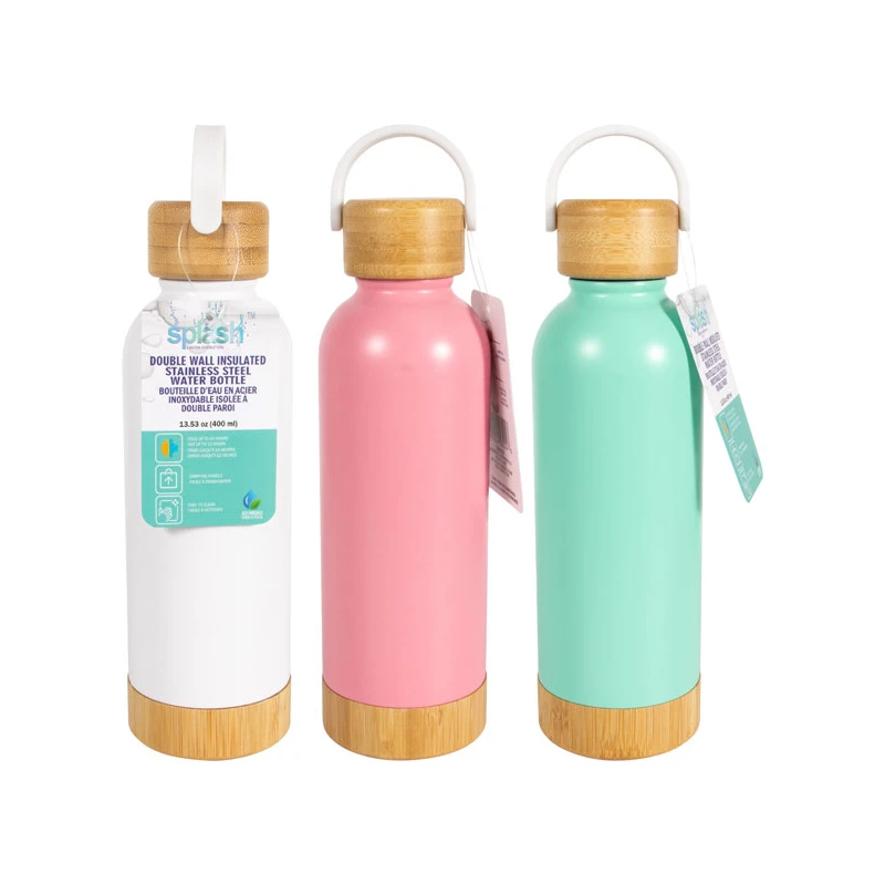 Splash Bottle Stainless Steel Bottle 13.53oz
