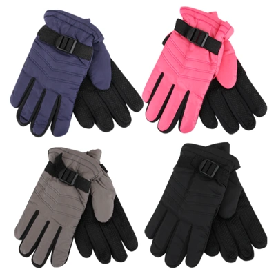 11278, Thermaxxx Kid's Ski Gloves w/ Grip Fur Lined, 191554112780