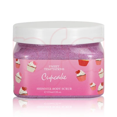 89509, Women's Shimmer Body Scrub 12oz/355ml   CUPCAKE, 191554895096