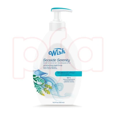 60367, Wish Moisturizing Liquid Soap 16.9 FL OZ Seaside Serenity, 191554603677