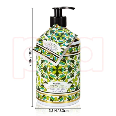 60363, Molto Bella Hand Soap  21.3 FL OZ Italan Olive, 191554603639