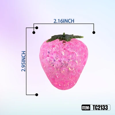 TC2133, Sugar Squishy  Strawberry  2.17"x2.95", 887258041333