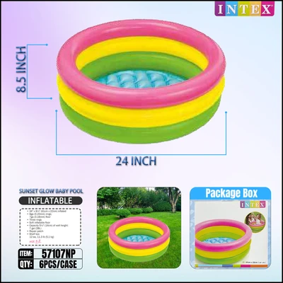 57107, Intex Pool 3 lays (24"X8.5")