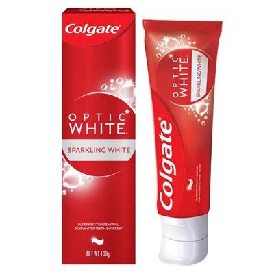 CTP100SW, Colgate Toothpaste 100g Optic White Sparkling White, 6920354811852