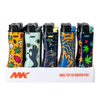 ZY-9G-PLANT, MK Disposable Flint Lighter Grip Pro Plant