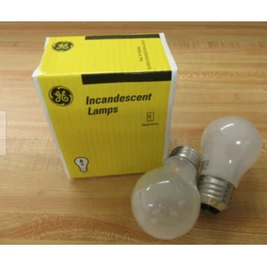 GE27451, GE Incandescent Appliance Bulb 40W 2PK Frosted