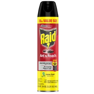 R20LE, Raid Ant & Roach Spray 20oz Lemon, 046500030130