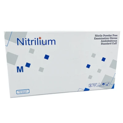 NNG-L, Nitrilium Powder Free Nitrile Examination Gloves Size Large Blue, 756839578363