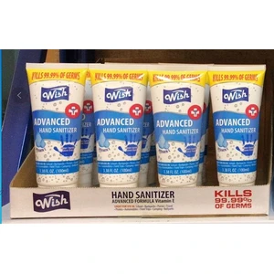 60209F, Wish Hand Sanitizer 3.38oz 75% Tube Display, 191554602090