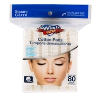 24012, Wish Cotton Pad Square 80CT, 191554240124