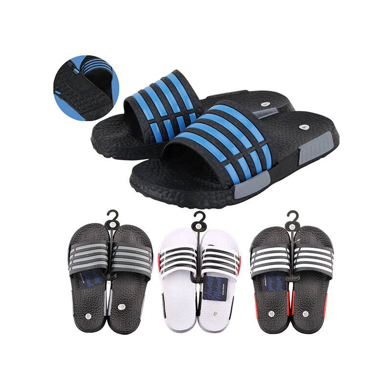 JM Men Sandal 4 Lines Top w/ 2 Color Sole