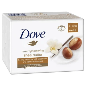 DS100SB4, Dove Soap 100G 4PK Shea Butter, 7506306308367