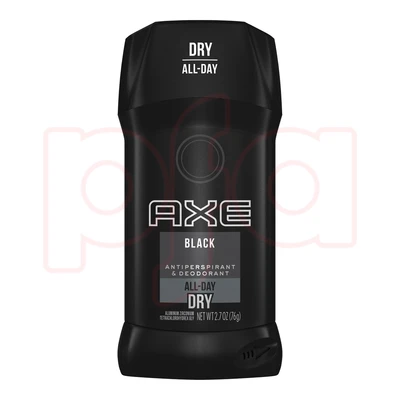 AD27B, Axe Deo IS 2.7oz Black, 079400589835