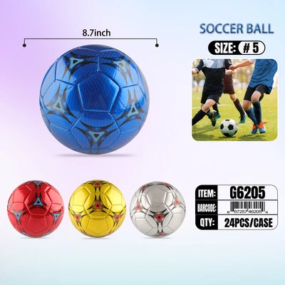 G6205, Soccer ball No.#5 Assted Color, 887257462054