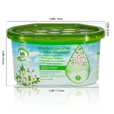 60156, Air Fusion Moisture Absorber & Odor Eliminator 6.7oz – Jasmine Blossom, 191554601567