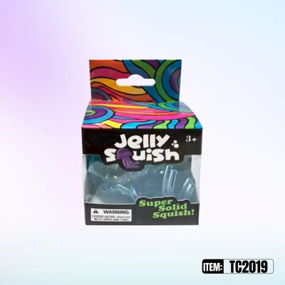 TC2019, Sugar Squeezy Relief Fidget Toys Jellyfish 1.97"x3.54", 887258040190