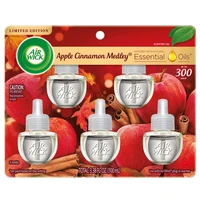 AWO5ACM-5, Air Wick Oil 5PK Apple Cinnamon Medley, 062338956206